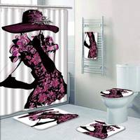 EREHome Floral Shower Curtains