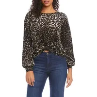 Karen Kane Women's Leopard Tops