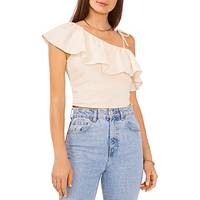 1.STATE Women's One Shoulder Tops