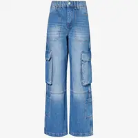 ME AND EM Women's Mid Rise Jeans