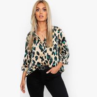 boohoo Women's Leopard Shirts