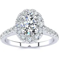 SSELECTS Women's Oval Engagement Rings