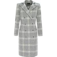 Wolf & Badger Women's Check Coats