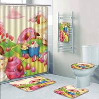EREHome Cotton Shower Curtains