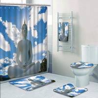 EREHome Canvas Shower Curtains