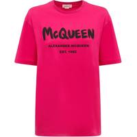 Alexander Mcqueen Women's Crew Neck T-Shirts
