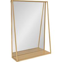 Kate And Laurel Bathroom Mirror With Shelf