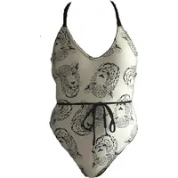 Wolf & Badger Women's Leopard Swimsuits