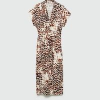 MANGO Women's Leopard Dresses