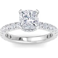 SSELECTS Women's Cushion Cut Engagement Rings