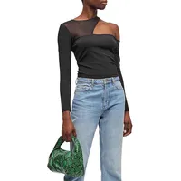 French Connection Women's Mesh Tops