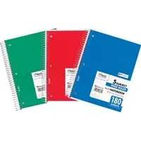 Belk Spiral Notebooks