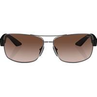 Prada Men's Wrap Sunglasses