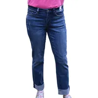 Judy Blue Women's Cuffed Jeans