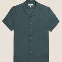 M&S Collection Men's Cotton Blend Shirts