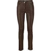 Brunello Cucinelli Women's Leather Pants