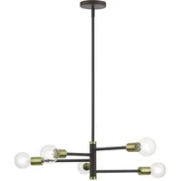 LuxeDecor Livex Lighting 5-Light Chandeliers