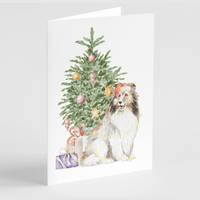 Caroline's Treasures Christmas Greeting Cards