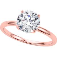 Jomashop Mauli jewels Women's Rose Gold Engagement Rings