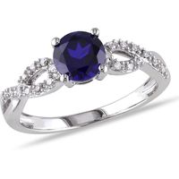 Mimi & Max White Gold Engagement Rings For Women