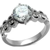 Luxe Jewelry Designs Women's Round Engagement Rings