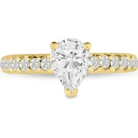 Shop Premium Outlets SSELECTS Women's Pear Engagement Rings