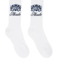 SSENSE Rhude Men's Ribbed Socks