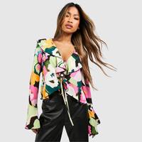 boohoo Women's Floral Blouses