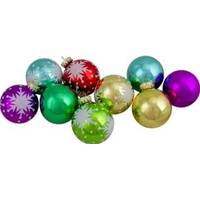 Macy's NorthLight Glass Christmas Ornaments