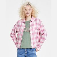 Macy's Lucky Brand Women's Plaid Shirts