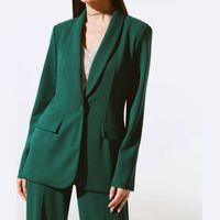 French Connection Women's Green Coats