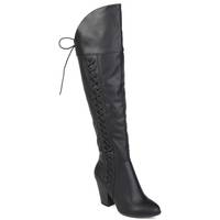Journee Collection Women's Leather Boots