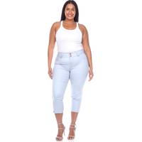 Dia & Co Women's Capri Jeans