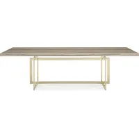 Kathy Kuo Home Marble Dining Table