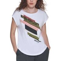 Women's Cotton T-Shirts from DKNY