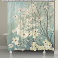 Laural Home Floral Shower Curtains