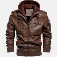 Newchic Men's Leather Jackets