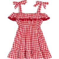 Rare Editions Girl's Gingham Dresses