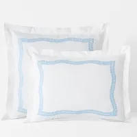 The Company Store Embroidery Pillowcases