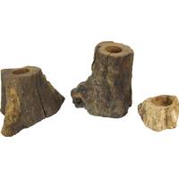 Bed Bath & Beyond Wooden Candle Holders