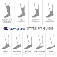 Champion Men's No-Show Socks