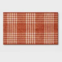 Target Threshold Plaid Rugs