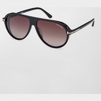 Neiman Marcus Men's Oval Sunglasses