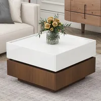 BESTCOSTY Square Coffee Tables