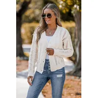 Cupshe Women's Cable Cardigans