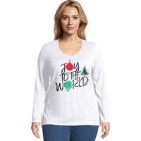 Just My Size Women's Long Sleeve T-Shirts