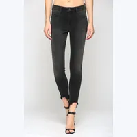 French Connection Women's Frayed Hem Jeans