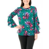 NY Collection Women's Floral Tops