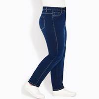 Avenue Women's Straight Jeans