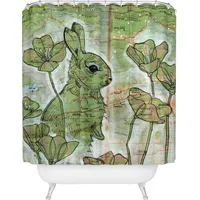 Deny Designs Fabric Shower Curtains